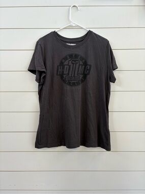 Harley-Davidson Charcoal Short Sleeve with Subtle Logo
